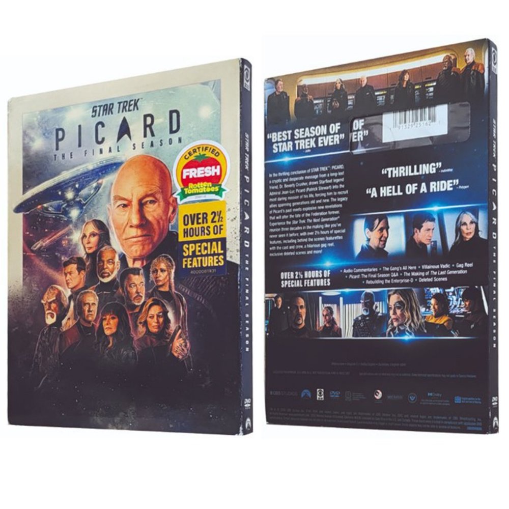 Star Trek Picard THE NEWEST season 3  (3 Disc Box Set) region 1